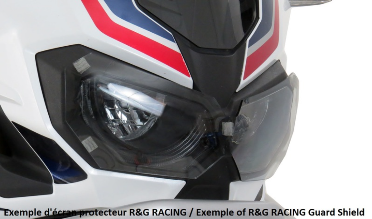 Стъклен протектор за фар R&amp;G RACING Headlight Shield Translucent Suzuki GSX-S750 17-21